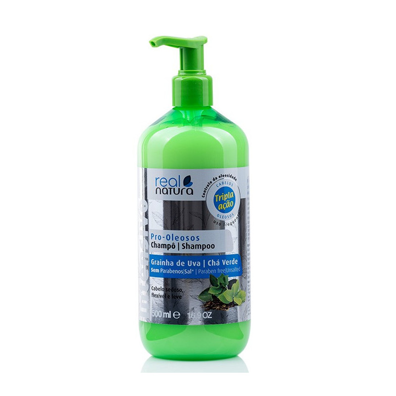 Real Natura Pro-Oleosos Salt-Free Shampoo (500ml) Real Natura Pro-Oleosos Salt-Free Shampoo (500ml)