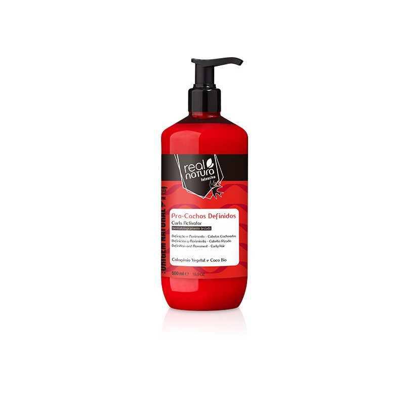 Real Natura Pro-Cachos Definidos Colageno & Vitamina BS Activator (500ml) Real Natura Pro-Cachos Definidos Colageno & Vitamina BS Activator (500ml)