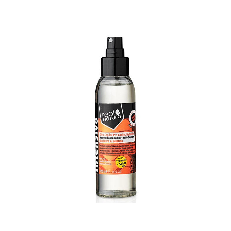Real Natura Pro-Cachos Definidos Hair Oil (100ml) Real Natura Pro-Cachos Definidos Hair Oil (100ml)