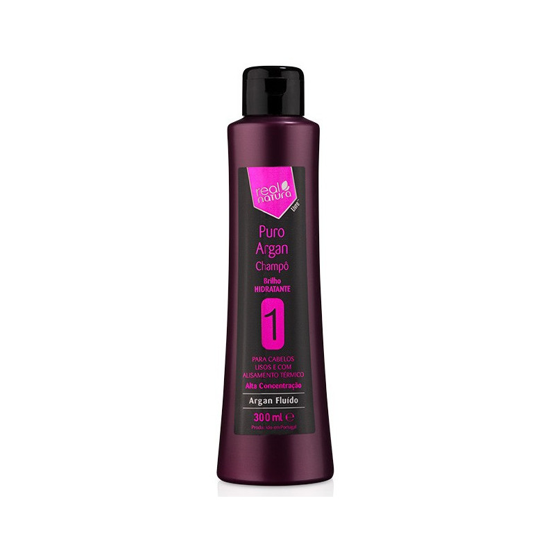 Real Natura Puro Argan Salt-Free Shampoo (300ml)