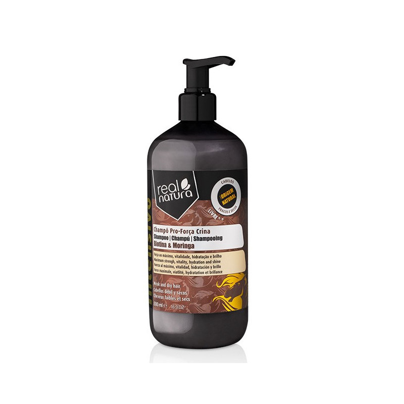 Real Natura Pro-Força Crina Salt-Free Shampoo (500ml) Real Natura Pro-Força Crina Salt-Free Shampoo (500ml)