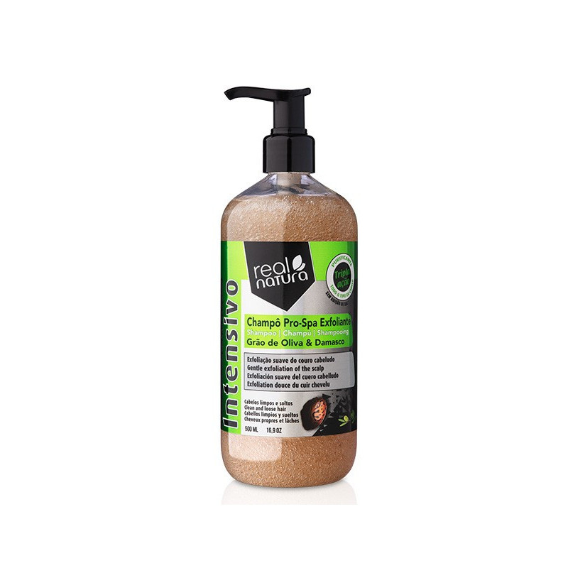 Real Natura Pro-Spa Exfoliating Salt-Free Shampoo (500ml)