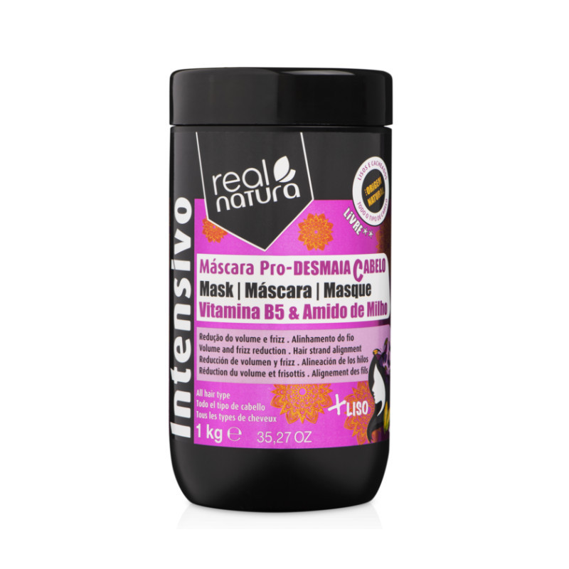 Real Natura Pro-Desmaia Cabello Salt Free Mask (1Kg) Real Natura Pro-Desmaia Cabello Salt Free Mask (1Kg)