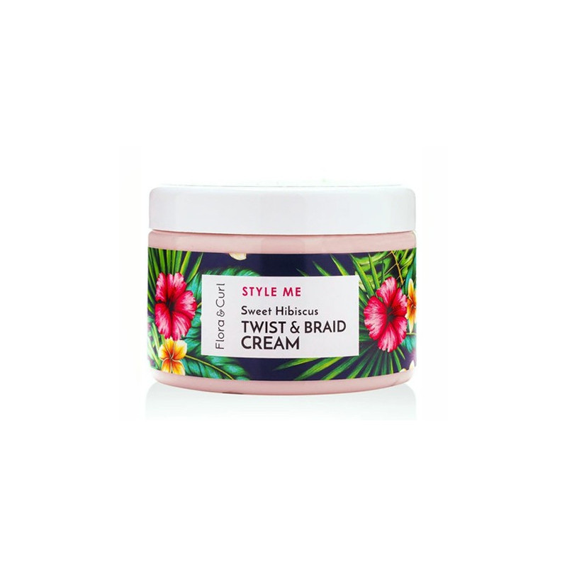 Flora Curl Style Me Sweet Hibiscus Twist & Braid Cream (300ml)