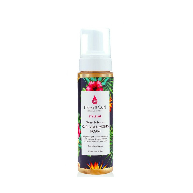 Flora Curl Style Me Sweet Hibiscus Curl Volumizing Foam (200ml) Flora Curl Style Me Sweet Hibiscus Curl Volumizing Foam (200ml)