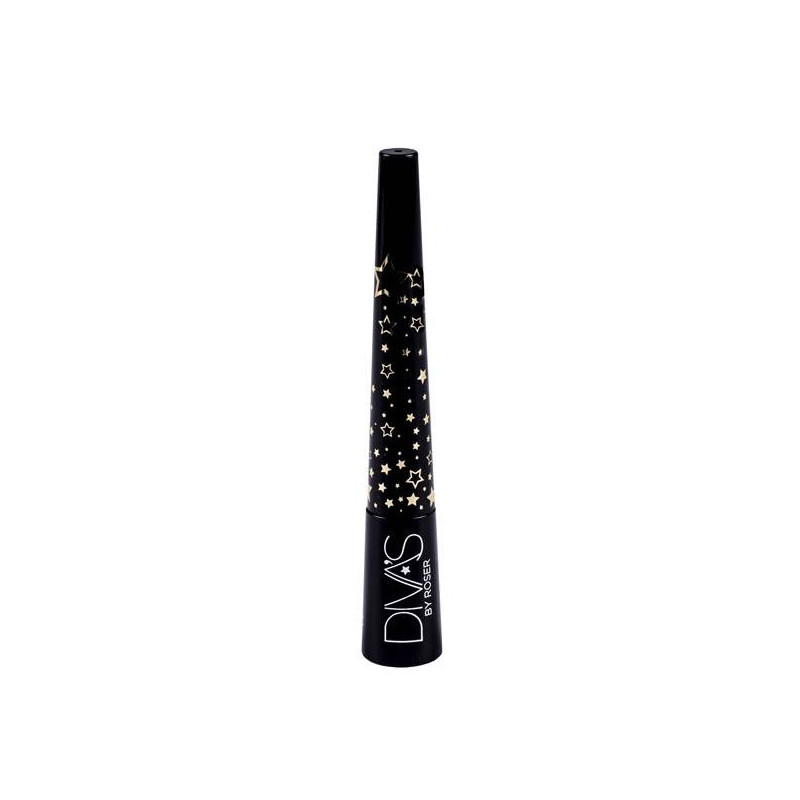 D'Orleac Diva's By Roser Black Eyeliner with Glitter 