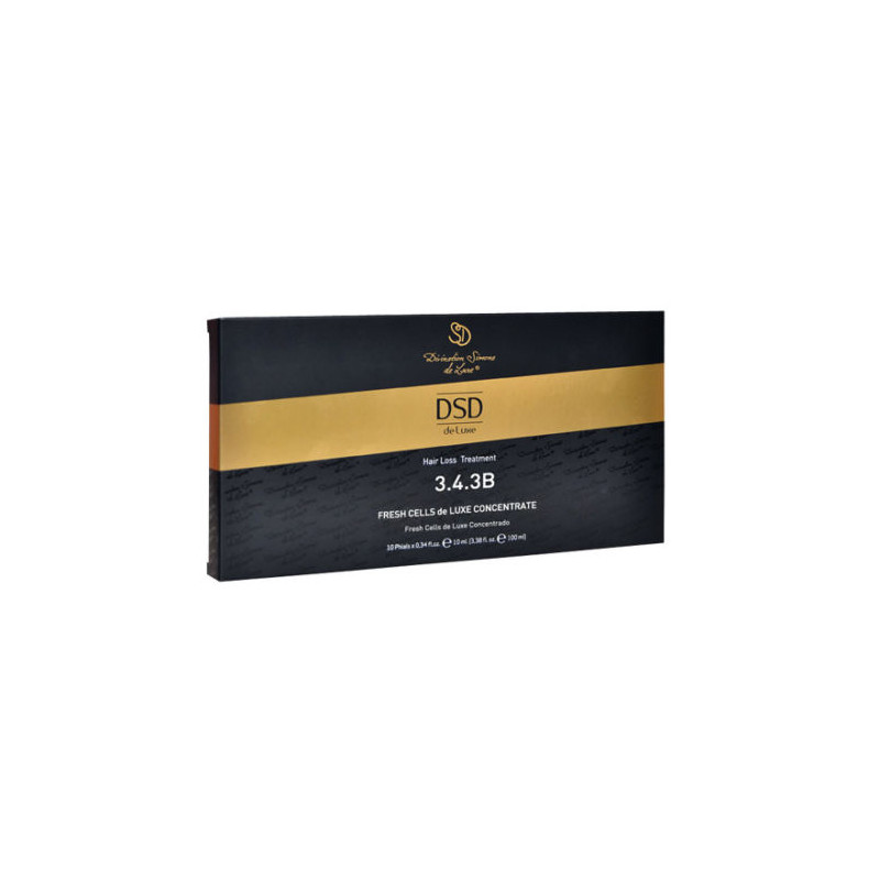 DSD de Luxe Anti-Hairloss Treatment Fresh Cells de Luxe Concentrate 3.4.3B (10x10ml) DSD de Luxe Anti-Hairloss Treatment Fresh Cells de Luxe Concentrate 3.4.3B (10x10ml)