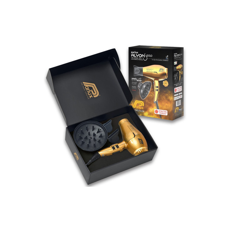 Parlux Pack Alyon Gold Edition + Magicsense 