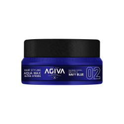 Agiva Hair Styling Aqua Wax Ultra Strong Navy Blue (90ml)