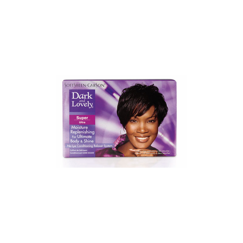 Dark and Lovely Kit No-Lye Relaxer Super 1 Application Dark and Lovely Kit No-Lye Relaxer Super 1 Application