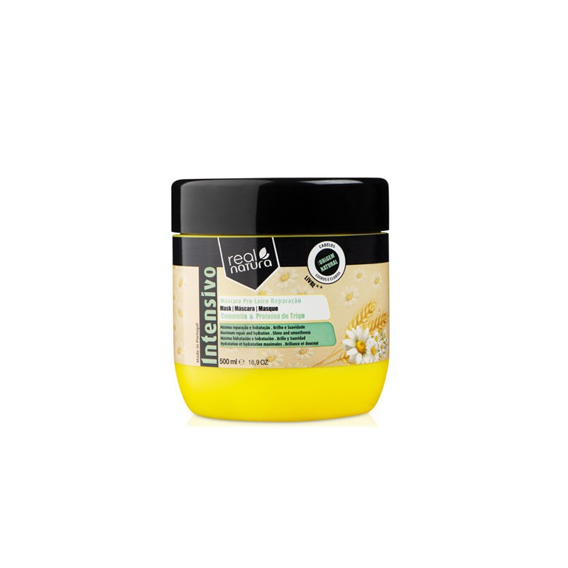 Real Natura Pro-Loiro Reparaçâo Salt Free Mask (500ml) Real Natura Pro-Loiro Reparaçâo Salt Free Mask (500ml)