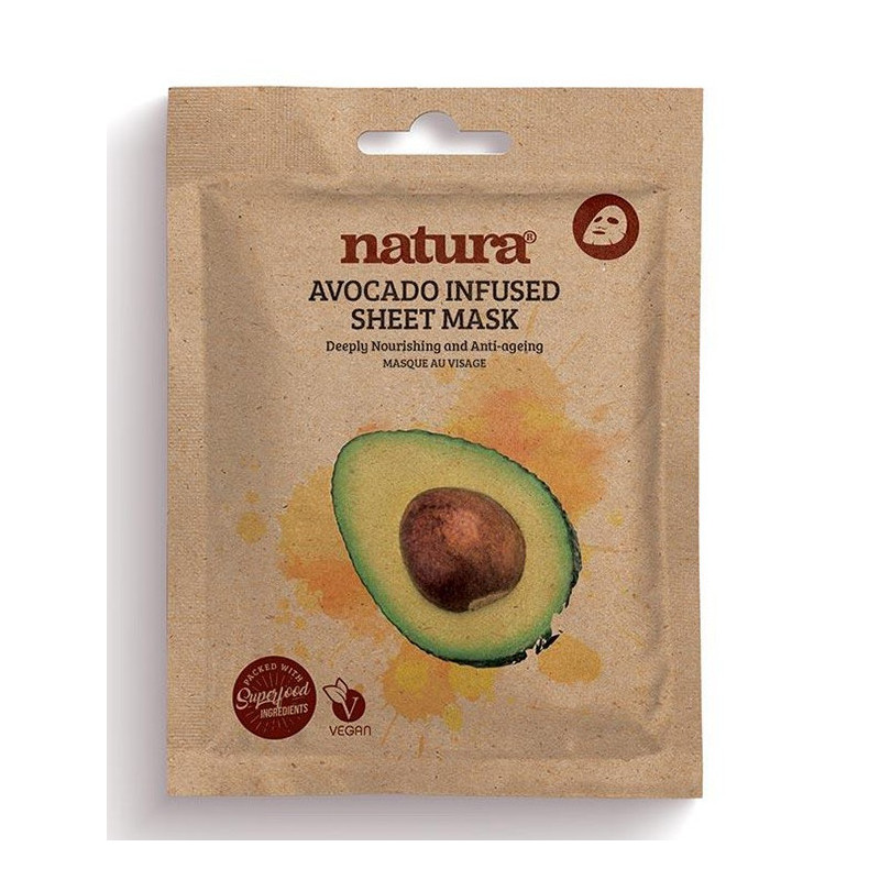 Natura Avocado Infused Sheet Mask (22ml)