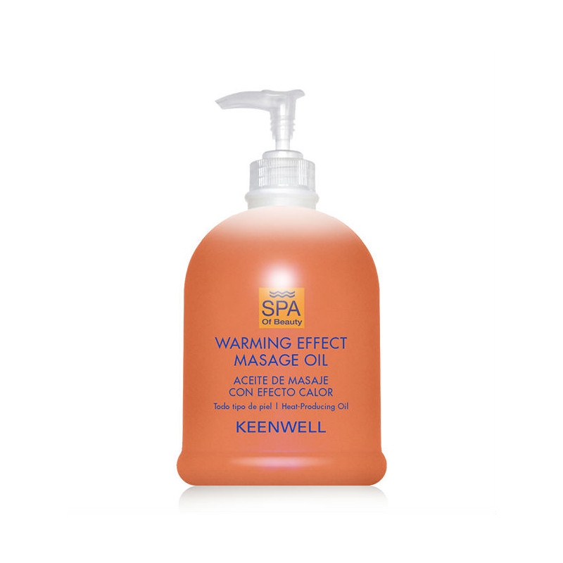 Keenwell Spa Of Beauty Spa Massage Hot Oil Heat Producing Oil (500ml) Keenwell Spa Of Beauty Spa Massage Hot Oil Heat Producing Oil (500ml)