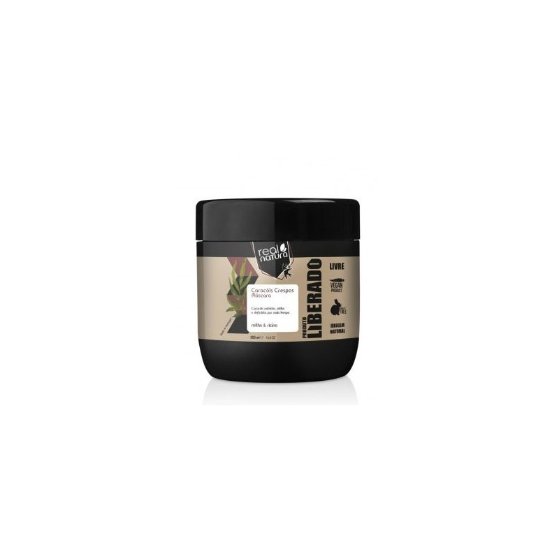Real Natura Caracois Crespos Mask (500ml) Real Natura Caracois Crespos Mask (500ml)