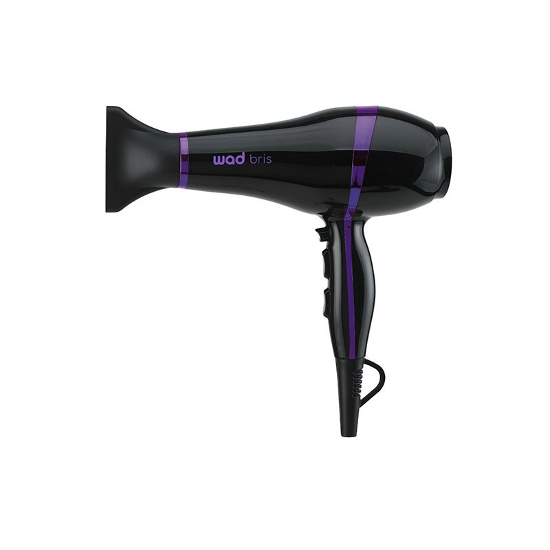 Wad Professional Beauty Hair Dryer Bris Black/Lilac Wad Professional Beauty Hair Dryer Bris Black/Lilac