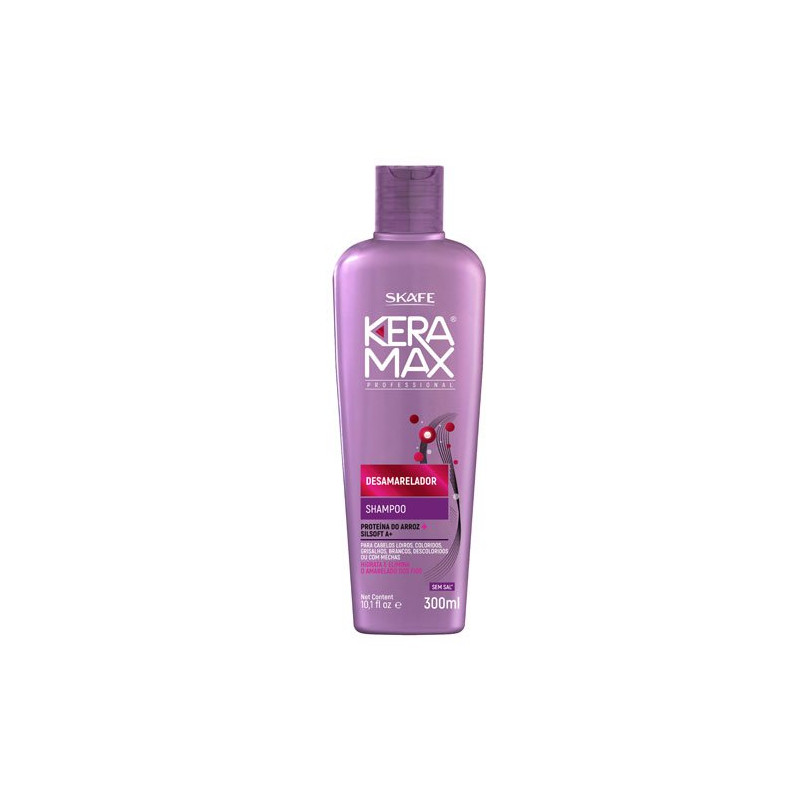 Skafe Keramax Blond Anti-yellow Shampoo (300ml) Skafe Keramax Blond Anti-yellow Shampoo (300ml)