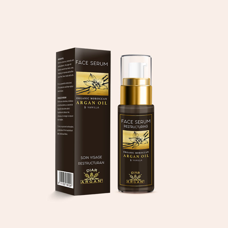 Diar Argan Pure Argan and Vanilla Restructuring Facial Serum (30ml)