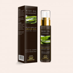 Diar Pure Argan Nourishing Body Oil With Aloe Vera and Carrot 