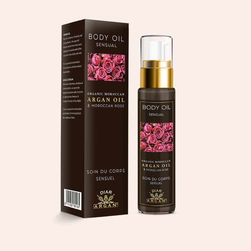Diar Argan Pure Argan and Morocco Rose Sensual Body Oil Diar Argan Pure Argan and Morocco Rose Sensual Body Oil