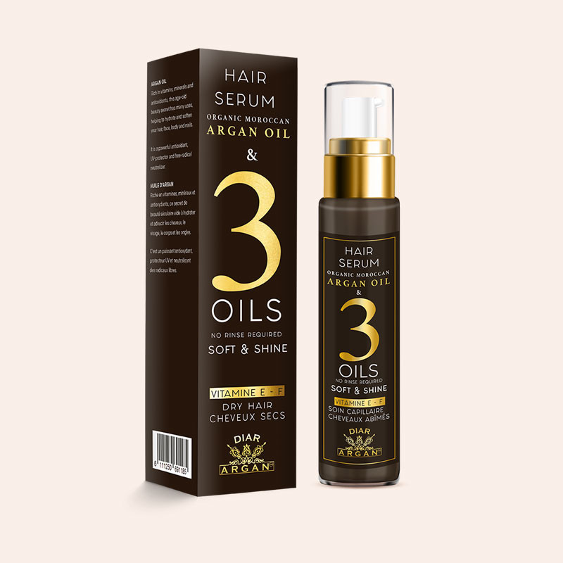 Diar Argan Pure Argan Hair Serum and 3 Oils Diar Argan Pure Argan Hair Serum and 3 Oils