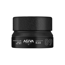 Agiva Hai Styling Aqua Gel Wax Black 09 (155ml)