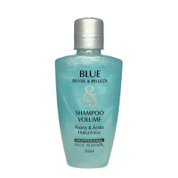 Brasil & Belleza Blue Castor Oil and Hyaluronic Volume Shampoo Salt-free (260ml)