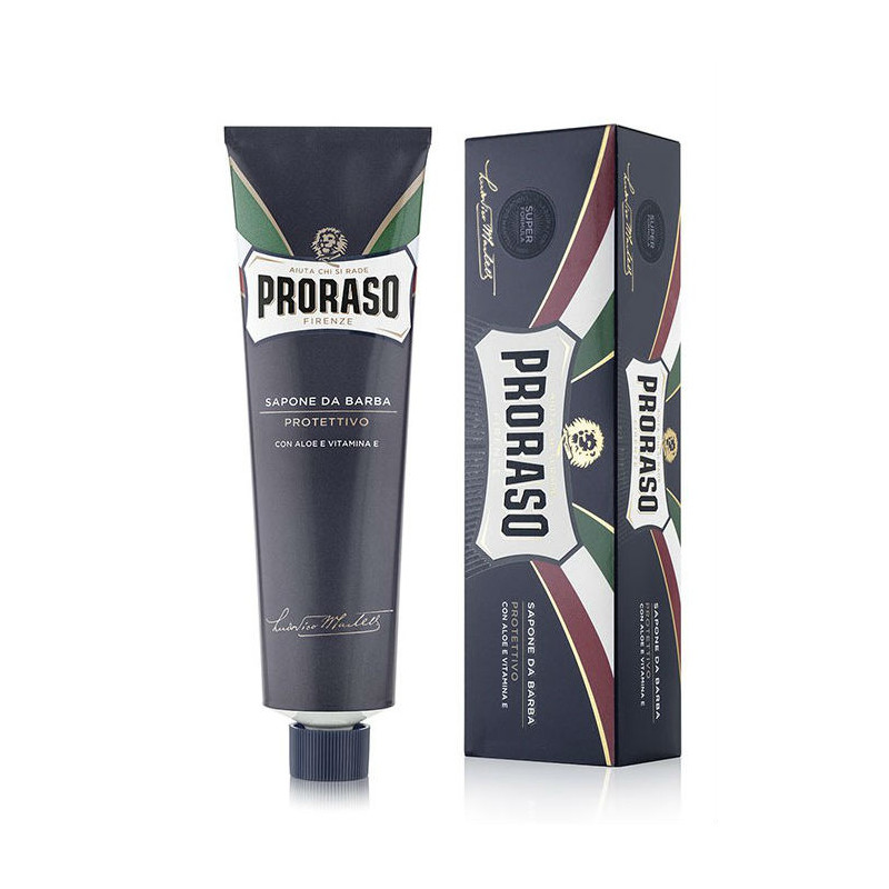 Proraso Blue Line Shave Cream in Tube Aloe Vera Vitamin E (150ml) Proraso Blue Line Shave Cream in Tube Aloe Vera Vitamin E (150ml)