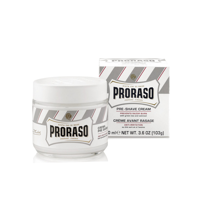 Proraso White Line Pre and After Shave Cream Green Tea/Avena (100ml) Proraso White Line Pre and After Shave Cream Green Tea/Avena (100ml)