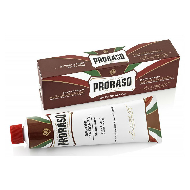Proraso Red Line Shaving Cream in Tube Shea Butter (150ml) Proraso Red Line Shaving Cream in Tube Shea Butter (150ml)