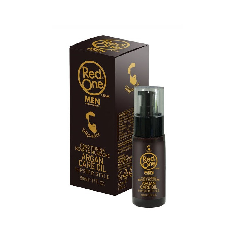 Red One Conditioning Beard & Mustache Argan Care Oil (50ml) Red One Conditioning Beard & Mustache Argan Care Oil (50ml)