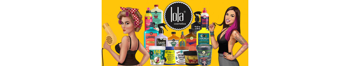 Catalog from Lola Cosmetics for hair care