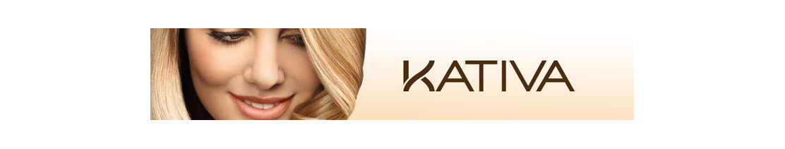 Catalog from Kativa for hair straightening, keratin and argan oil
