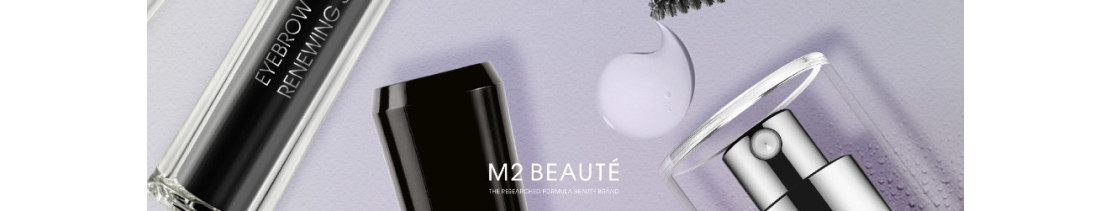 Catalog from M2 BEAUTE for growth of eyelashes and eyebrows