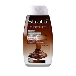 Stratti Chocolate & Keratin Shampoo (400ml)